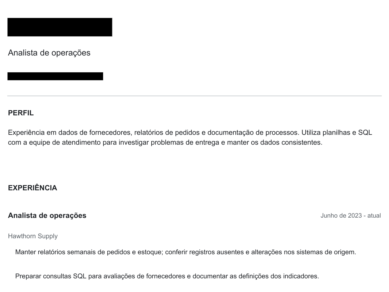 Encontre dados pessoais automaticamente
