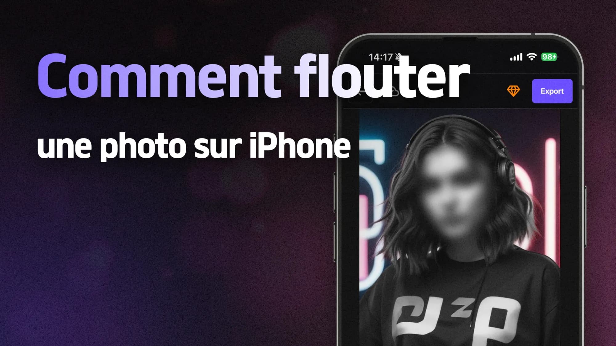 Comment flouter une photo sur iPhone