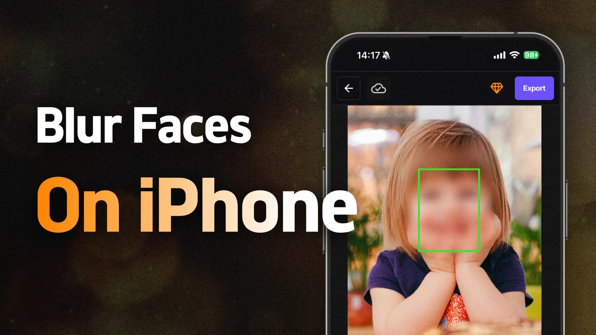 How to Blur Faces on iPhone - No Download or Install Needed