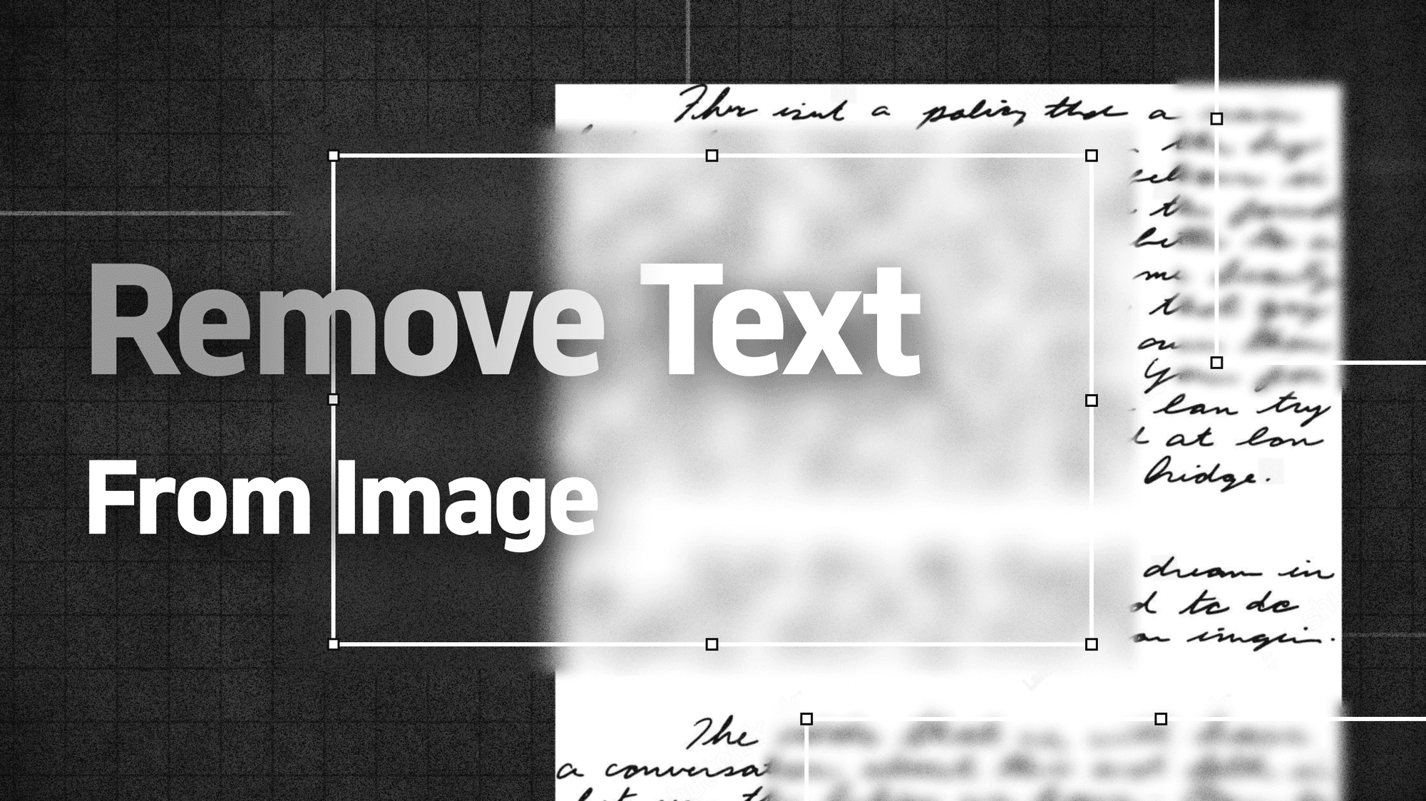 Retirer du texte d'une image