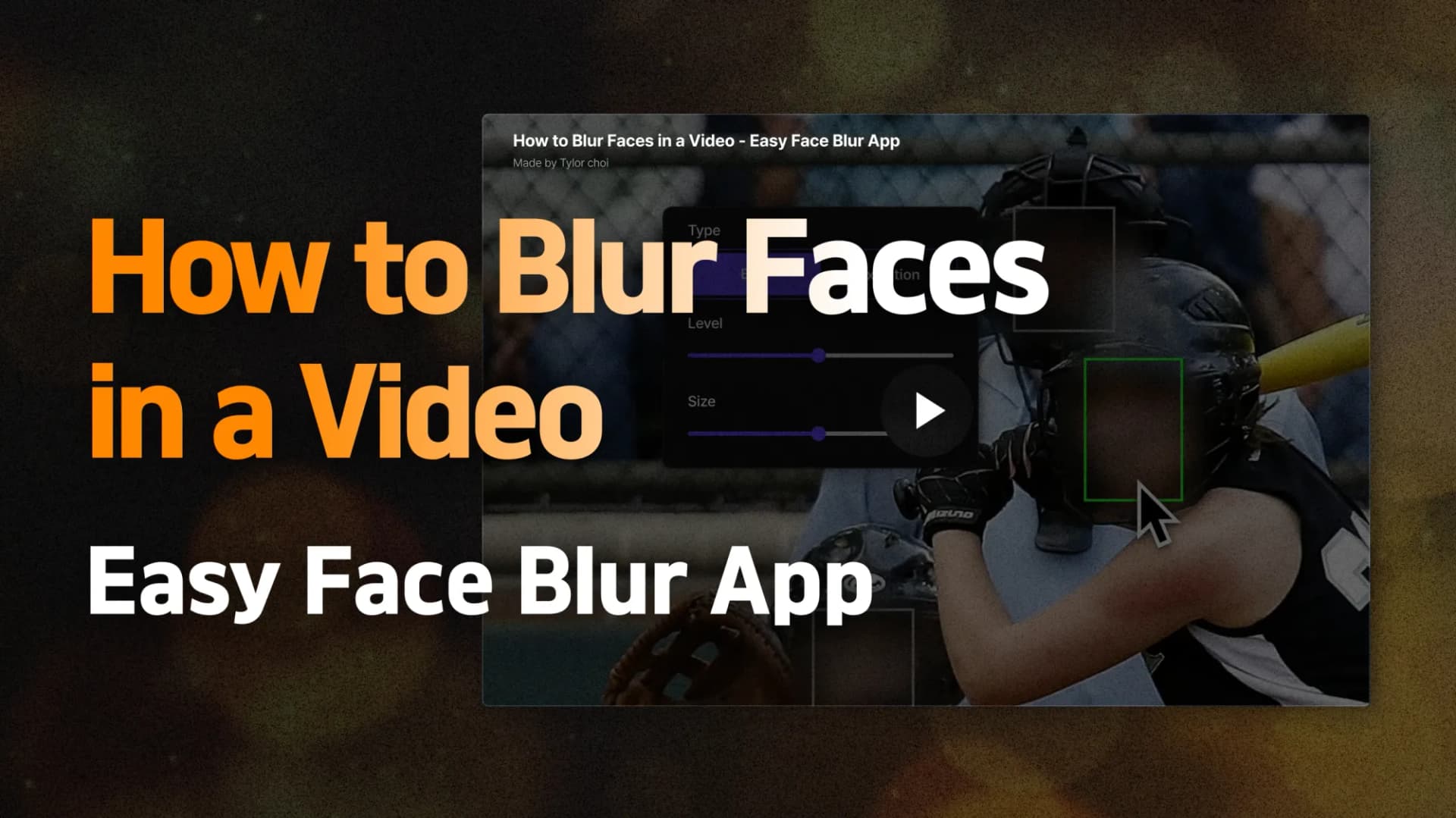 Come sfocare volti in un video - App facile per sfocare volti