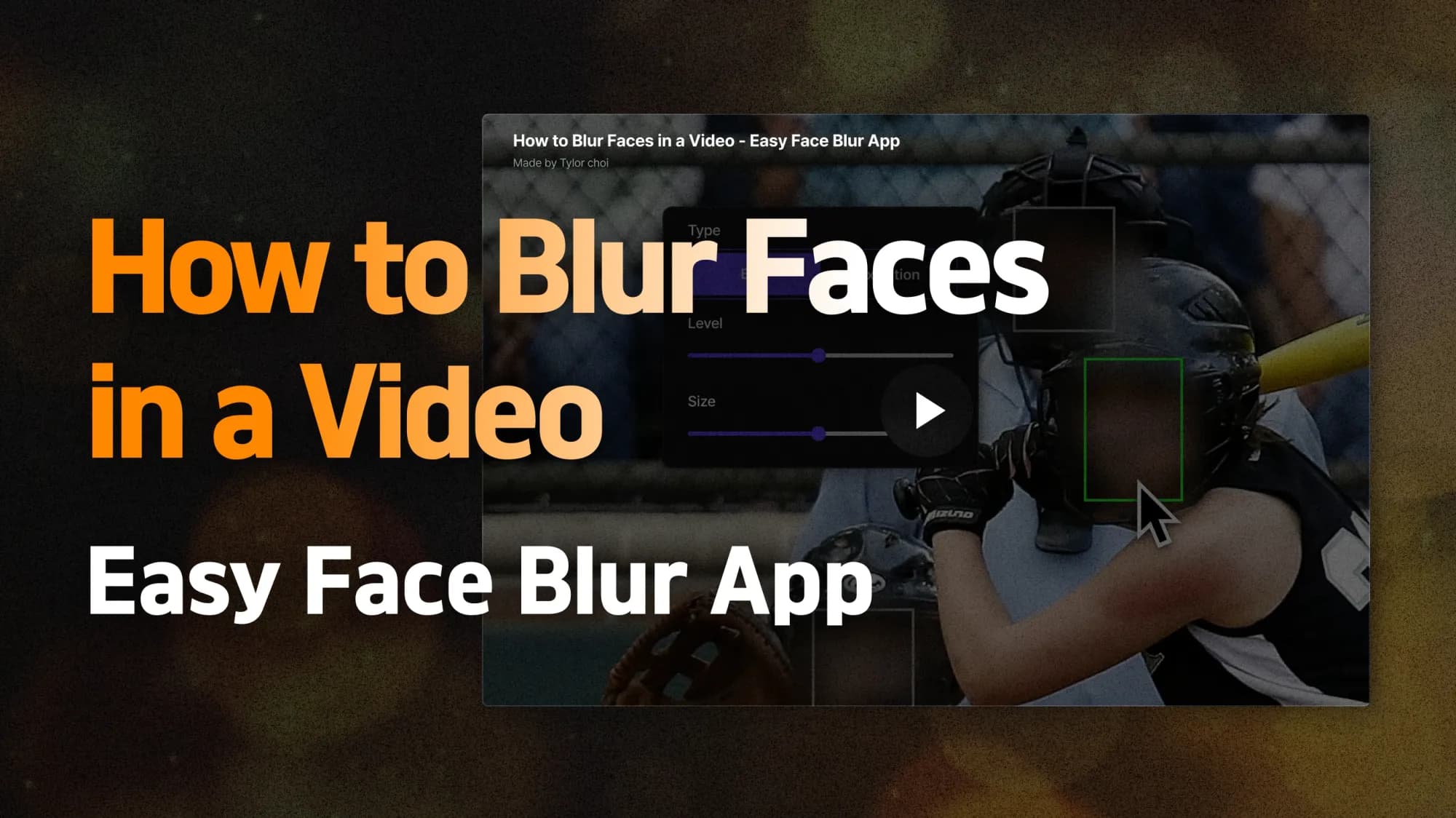 Come sfocare volti in un video - App facile per sfocare volti