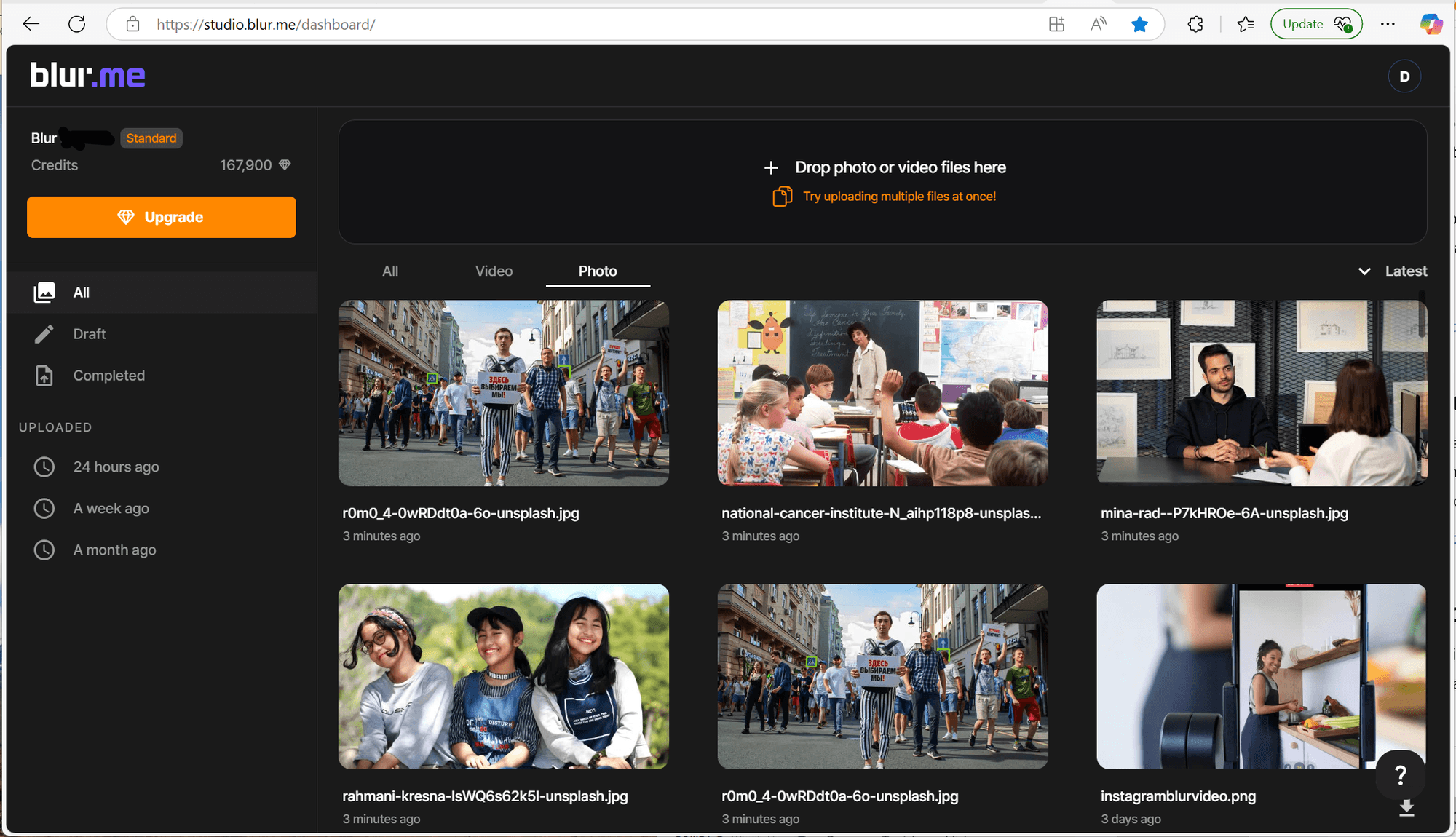 簡単にオンラインでの検閲のために画像をBlurMeにアップロードする方法