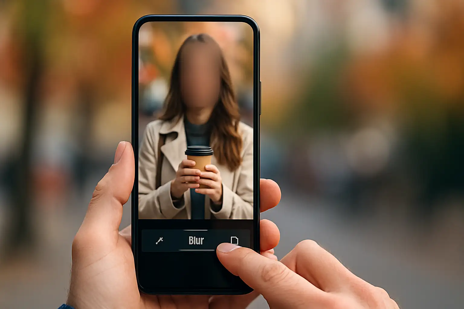 Cómo difuminar algo en una imagen (Tutorial gratis y en línea)