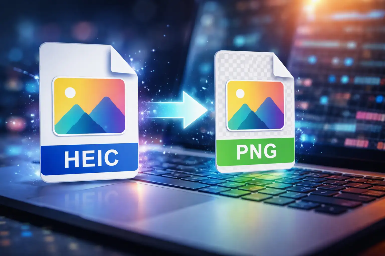 Bester Weg, um HEIC in PNG zu konvertieren (schnell, kostenlos & online)