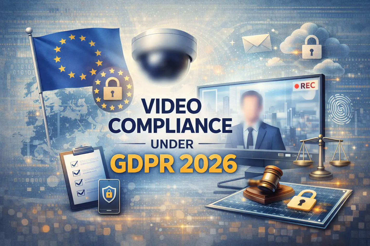 La guida 2026 alla conformità video GDPR (cosa è cambiato?)