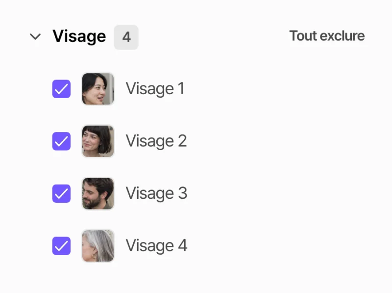 Visages détectés dans un PDF — BlurMe Studio