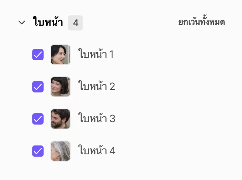 ใบหน้าที่ตรวจพบใน PDF — BlurMe Studio